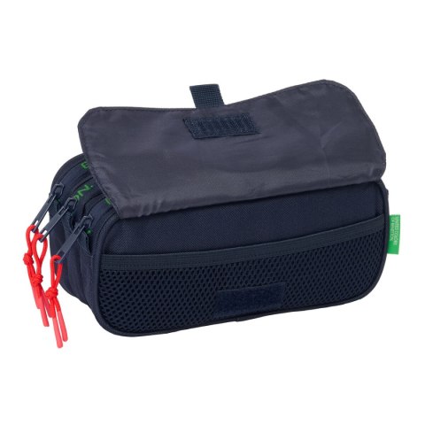 Piórnik Benetton Together Granatowy 21,5 x 10 x 8 cm