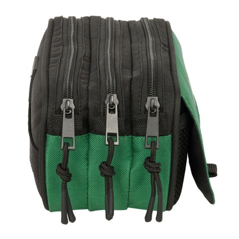 Piórnik BlackFit8 Varsity Czarny Kolor Zielony 21,5 x 10 x 8 cm