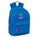 Plecak szkolny Benetton benetton basics Niebieski 31 x 41 x 16 cm
