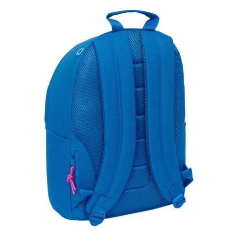 Plecak szkolny Benetton benetton basics Niebieski 31 x 41 x 16 cm