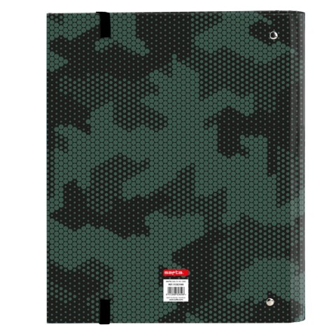 Segregator Kelme Camo Czarny Kolor Zielony 27 x 32 x 3.5 cm