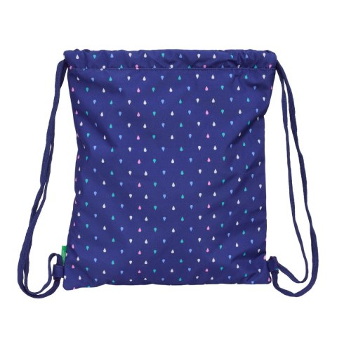 Worek na buty ze sznurkami Benetton Drop Wielokolorowy 35 x 40 x 1 cm