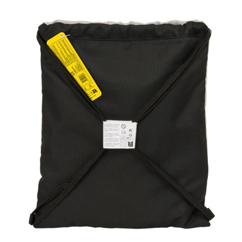 Worek na buty ze sznurkami Kappa Grey Czarny Szary 35 x 40 x 1 cm