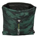 Worek na buty ze sznurkami Kelme Camo Czarny Kolor Zielony 35 x 40 x 1 cm
