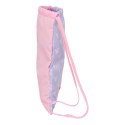 Worek na buty ze sznurkami Safta Bouquet Różowy Liliowy 35 x 40 x 1 cm