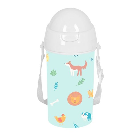 Butelka wody Safta Pandi Niebieski PVC 500 ml