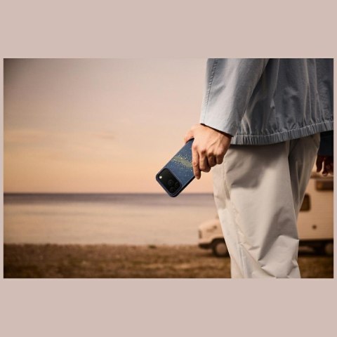 Etui PITAKA StarPeak Aramid ProGuard MagSafe do iPhone 17 Pro milky way galaxy