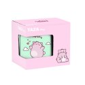 Kubek Pembe The pink cat Wielokolorowy 350 ml