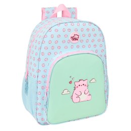 Plecak Pembe The pink cat Wielokolorowy 33 x 42 x 14 cm