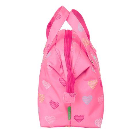 Torba podróżna Benetton Heart Różowy 26.5 x 17.5 x 12.5 cm