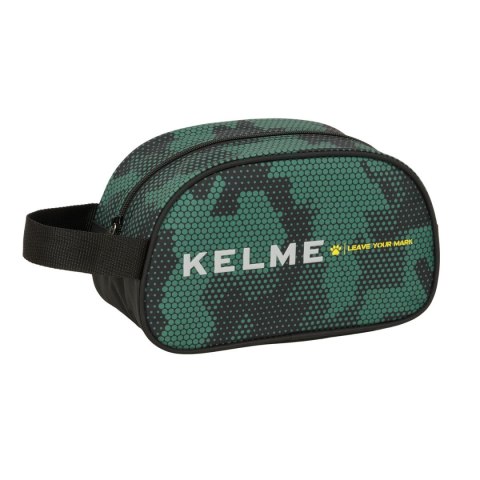 Torba podróżna Kelme Camo Czarny Kolor Zielony 26 x 15 x 12 cm