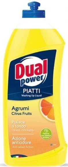 Dual Power Piatti Citrus Płyn do Naczyń 1l