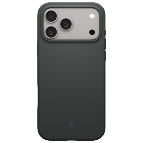 Etui Spigen Silicone Fit MAG MagSafe do iPhone 17 Pro zielony
