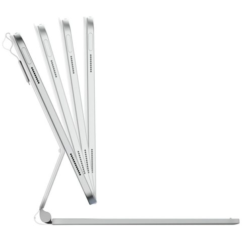 Etui Typecase Edge z klawiaturą do iPad 11" (A16) 2025 / iPad 10.9" 2022 biały