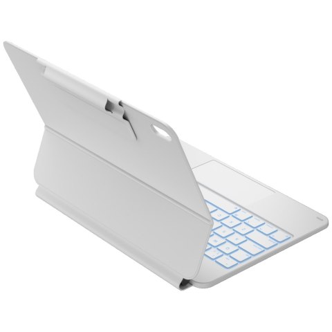 Etui Typecase Edge z klawiaturą do iPad 11" (A16) 2025 / iPad 10.9" 2022 biały