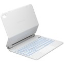 Etui Typecase Edge z klawiaturą do iPad 11" (A16) 2025 / iPad 10.9" 2022 biały