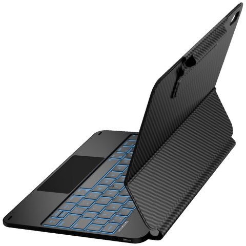 Etui Typecase Edge z klawiaturą do iPad 11" (A16) 2025 / iPad 10.9" 2022 włókno węglowe