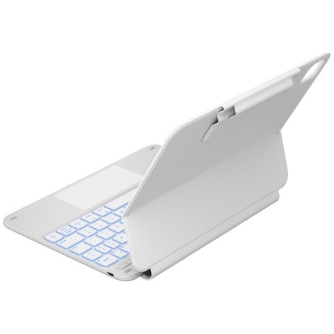 Etui Typecase Edge z klawiaturą do iPad Air 11" M2 2024 / M3 2025 / M4 2026 biały