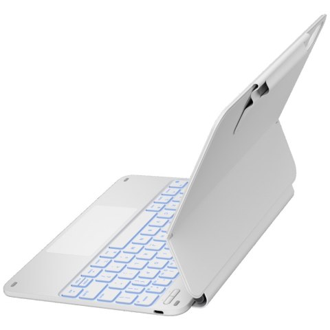 Etui Typecase Edge z klawiaturą do iPad Air 11" M2 2024 / M3 2025 / M4 2026 biały