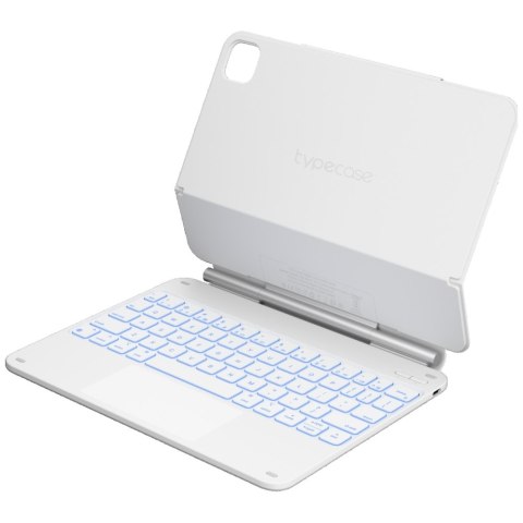 Etui Typecase Edge z klawiaturą do iPad Air 11" M2 2024 / M3 2025 / M4 2026 biały