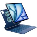 Etui Typecase Edge z klawiaturą do iPad Air 13" M2 2024 / M3 2025 / M4 2026 błękitny pacyfik