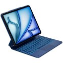 Etui Typecase Edge z klawiaturą do iPad Air 13" M2 2024 / M3 2025 / M4 2026 błękitny pacyfik