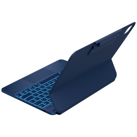 Etui Typecase Edge z klawiaturą do iPad Air 13" M2 2024 / M3 2025 / M4 2026 błękitny pacyfik