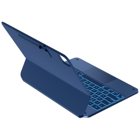 Etui Typecase Edge z klawiaturą do iPad Air 13" M2 2024 / M3 2025 / M4 2026 błękitny pacyfik