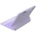Etui Typecase Edge + z klawiaturą do iPad Air 13" M2 2024 / M3 2025 / M4 2026 jasno fioletowy