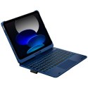 Etui Typecase Flexbook Touch z klawiaturą do iPad 11" (A16) 2025 / iPad 10.9" 2022 ciemno niebieski
