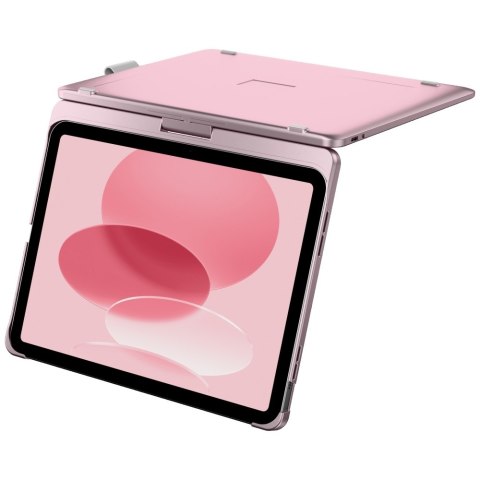 Etui Typecase Flexbook Touch z klawiaturą do iPad 11" (A16) 2025 / iPad 10.9" 2022 jasno różowy