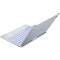 Etui Typecase Flexbook Touch z klawiaturą do iPad Air 11" M2 2024 / M3 2025 / M4 2026 srebrny