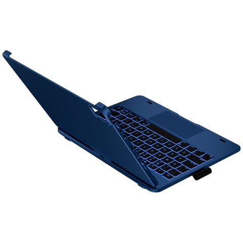 Etui Typecase Flexbook Touch z klawiaturą do iPad Pro 11" M4 2024 / M5 2025 ciemny niebieski