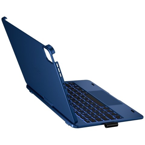 Etui Typecase Flexbook Touch z klawiaturą do iPad Pro 11" M4 2024 / M5 2025 ciemny niebieski