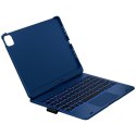 Etui Typecase Flexbook Touch z klawiaturą do iPad Pro 11" M4 2024 / M5 2025 ciemny niebieski