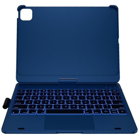 Etui Typecase Flexbook Touch z klawiaturą do iPad Pro 11" M4 2024 / M5 2025 ciemny niebieski