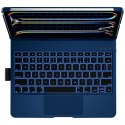 Etui Typecase Flexbook Touch z klawiaturą do iPad Pro 11" M4 2024 / M5 2025 ciemny niebieski