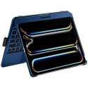 Etui Typecase Flexbook Touch z klawiaturą do iPad Pro 11" M4 2024 / M5 2025 ciemny niebieski