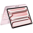 Etui Typecase Flexbook Touch z klawiaturą do iPad Pro 11" M4 2024 / M5 2025 jasno różowy