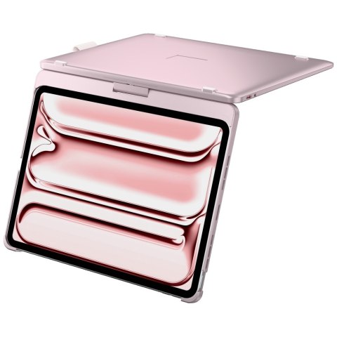 Etui Typecase Flexbook Touch z klawiaturą do iPad Pro 11" M4 2024 / M5 2025 jasno różowy