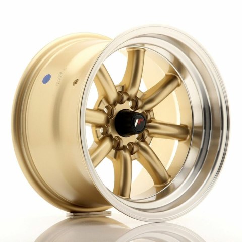 Felga Samochodowa Japan Racing JR19 Złoty 15" PCD 4x100 PCD 4x114 ET13 CB 73,1
