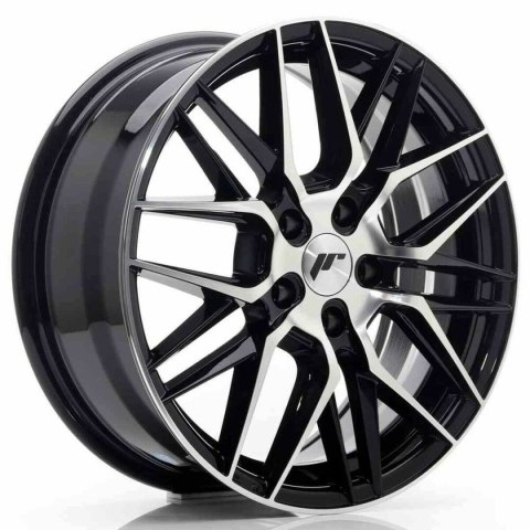 Felga Samochodowa Japan Racing JR28 Czarny PCD 5x100 ET35 Polerowany 17"