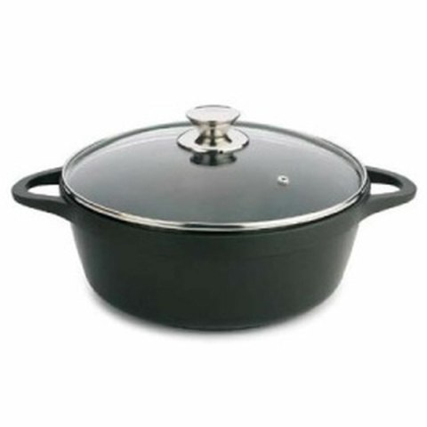 Garnek z Pokrywką Valira 4142/25 Czarny