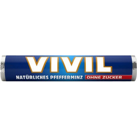 Vivil Mastylki Miętowe bez Cukru 28 g