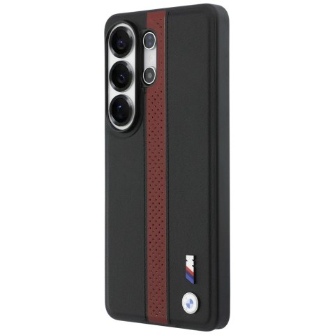 Etui BMW Perforated Stripe Logo MagSafe do Samsung Galaxy S26 Ultra czerwony