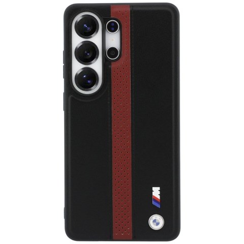 Etui BMW Perforated Stripe Logo MagSafe do Samsung Galaxy S26 Ultra czerwony