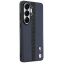 Etui BMW Perforated Stripe Logo MagSafe do Samsung Galaxy S26 Ultra granatowy