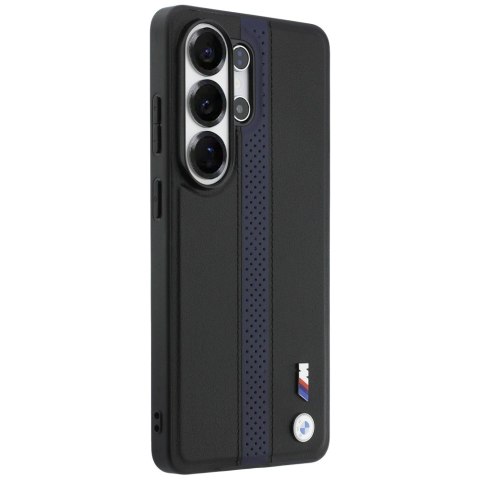Etui BMW Perforated Stripe Logo MagSafe do Samsung Galaxy S26 Ultra niebieski