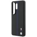 Etui BMW Perforated Stripe Logo MagSafe do Samsung Galaxy S26 Ultra niebieski