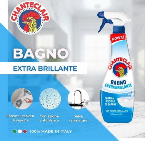 Chanteclair Bagno Extra Brillante Extra Czysta Łazienka 625 ml
